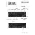 KENWOOD KDC92R Service Manual cover photo