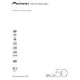 PIONEER DV-LX50/WYXZTUR5 Owner's Manual cover photo