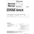 PIONEER DRM6NX Service Manual cover photo