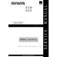 AIWA ZL30U Service Manual cover photo