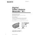 SONY DCRTRV15 Owner's Manual cover photo