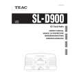 TEAC SLD900 Owner's Manual cover photo