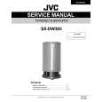 JVC SXDW303 Service Manual cover photo