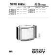 SONY KVE2551A Service Manual cover photo