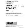 PIONEER PD-117/RFXJ Service Manual cover photo