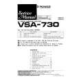 PIONEER VSA740 Service Manual cover photo