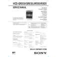 SONY HCDGRX30/J Service Manual cover photo
