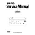 CASIO GZ50M Service Manual cover photo