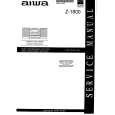 AIWA SXFZ1800 Service Manual cover photo