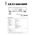 AKAI CD25 Service Manual cover photo