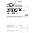 PIONEER DEH-P410/XM/UC Service Manual cover photo