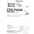 PIONEER CDXP25 Service Manual cover photo