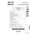 MARANTZ DV-12S2 Service Manual cover photo