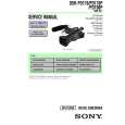 SONY DSRPD170 Service Manual cover photo