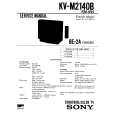 SONY KVM2140B Service Manual cover photo