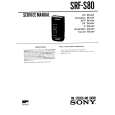 SONY SRF-S80 Service Manual cover photo