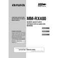 AIWA MMRX400 Owner's Manual cover photo