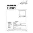 TOSHIBA 2121RD Service Manual cover photo