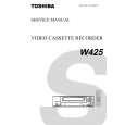 TOSHIBA W425 Service Manual cover photo