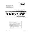 TEAC W488RR Service Manual cover photo