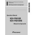 PIONEER KEH-P6010RB/X1B/EW Owner's Manual cover photo