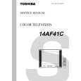 TOSHIBA 14AF41C Service Manual cover photo