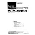 PIONEER CLD-3030 Service Manual cover photo