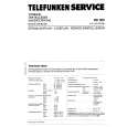 TELEFUNKEN RC200 Service Manual cover photo