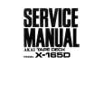 AKAI X-165D Service Manual cover photo