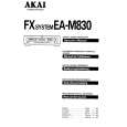AKAI E-AM830 Owner's Manual cover photo