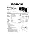 SANYO MR1020 Service Manual cover photo