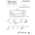 KENWOOD KDCX879 Service Manual cover photo