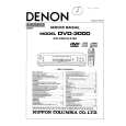 DENON DVD-3000 Service Manual cover photo