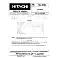 HITACHI 53SDX89B Owner's Manual cover photo