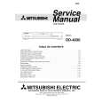 MITSUBISHI DD4030 Service Manual cover photo