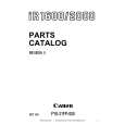 CANON IR1600 Parts Catalog cover photo