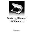 PIONEER PL-3000 Service Manual cover photo