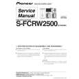 PIONEER S-FCRW2500/XTW/EW5 Service Manual cover photo