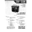 SONY CRF-330K Service Manual cover photo