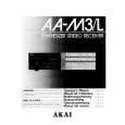 AKAI AA-M3 Owner's Manual cover photo