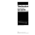 TECHNICS SH-8016 Owner's Manual cover photo