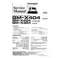 PIONEER GMX304 Service Manual cover photo