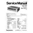 TECHNICS SA727/K Service Manual cover photo
