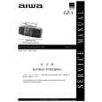 AIWA CZ1 Service Manual cover photo