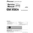 PIONEER GM-X564/XR/ES Service Manual cover photo