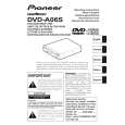 PIONEER DVD-A06S Owner's Manual cover photo