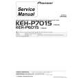 PIONEER KEH-P7015/XN/ES Service Manual cover photo