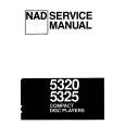 NAD 5320 Service Manual cover photo