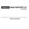 UHER 4000 REPORT-IC Owner's Manual cover photo