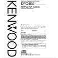 KENWOOD DPC662 Owner's Manual cover photo